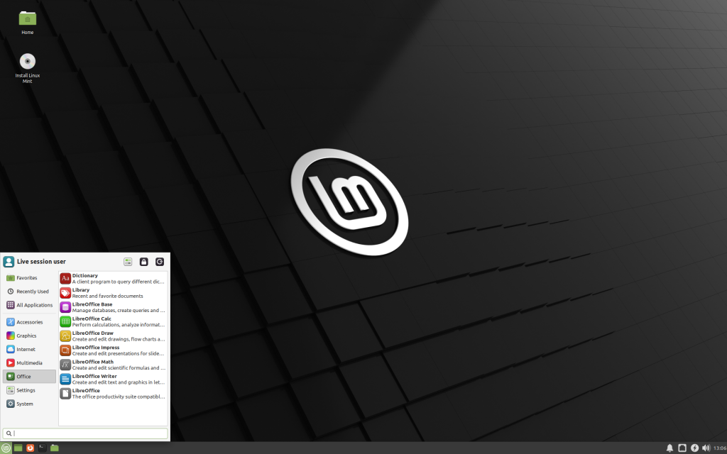 linux mint XFCE