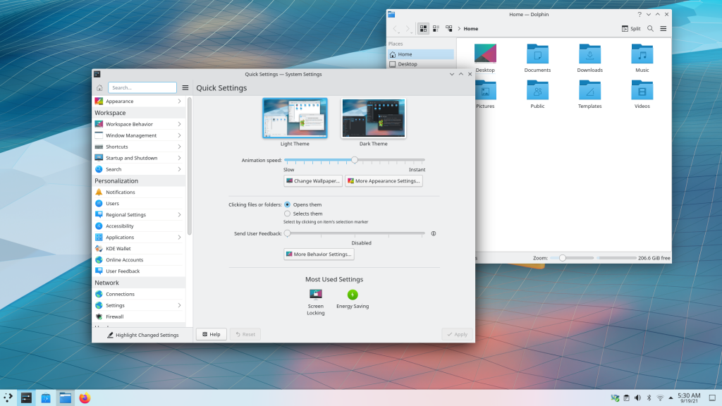 kde desktop manager