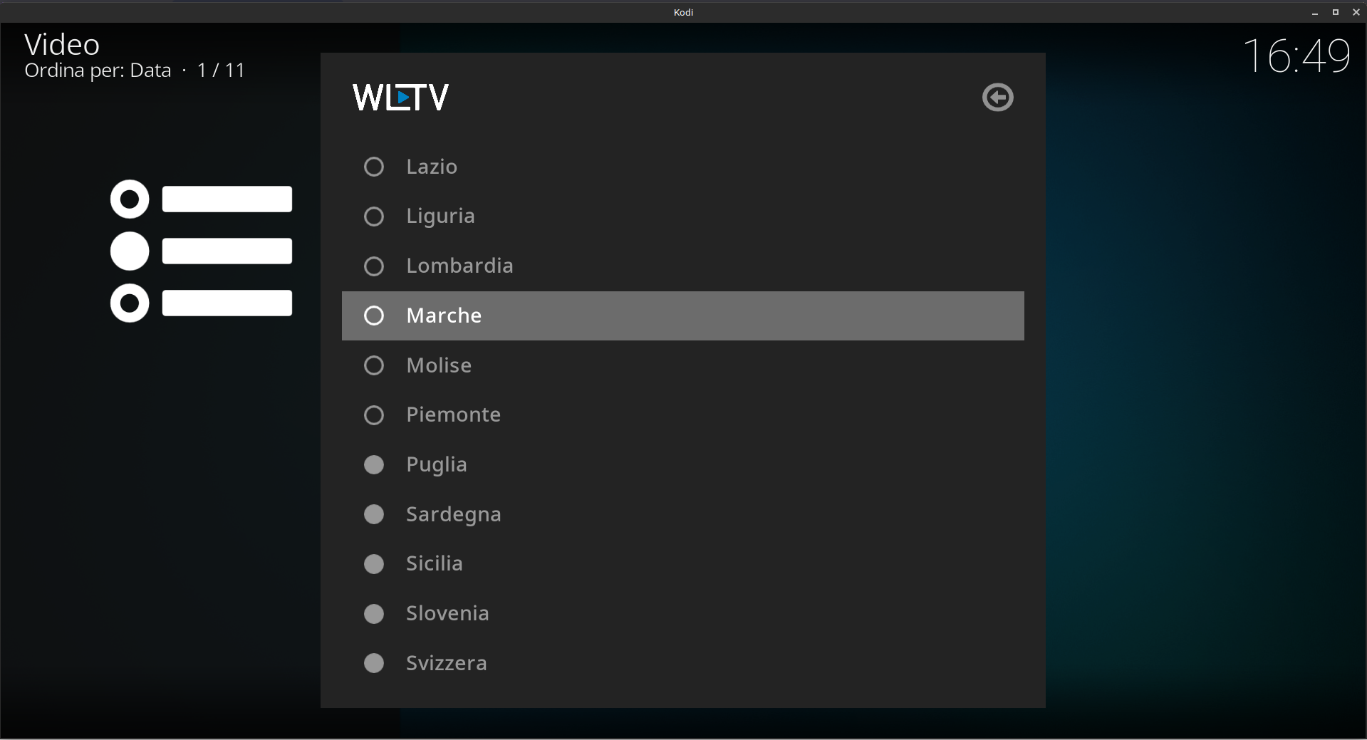 WLTV – IL MIGLIOR MODO DI VEDERE LA TV SU KODI 3 WLTV