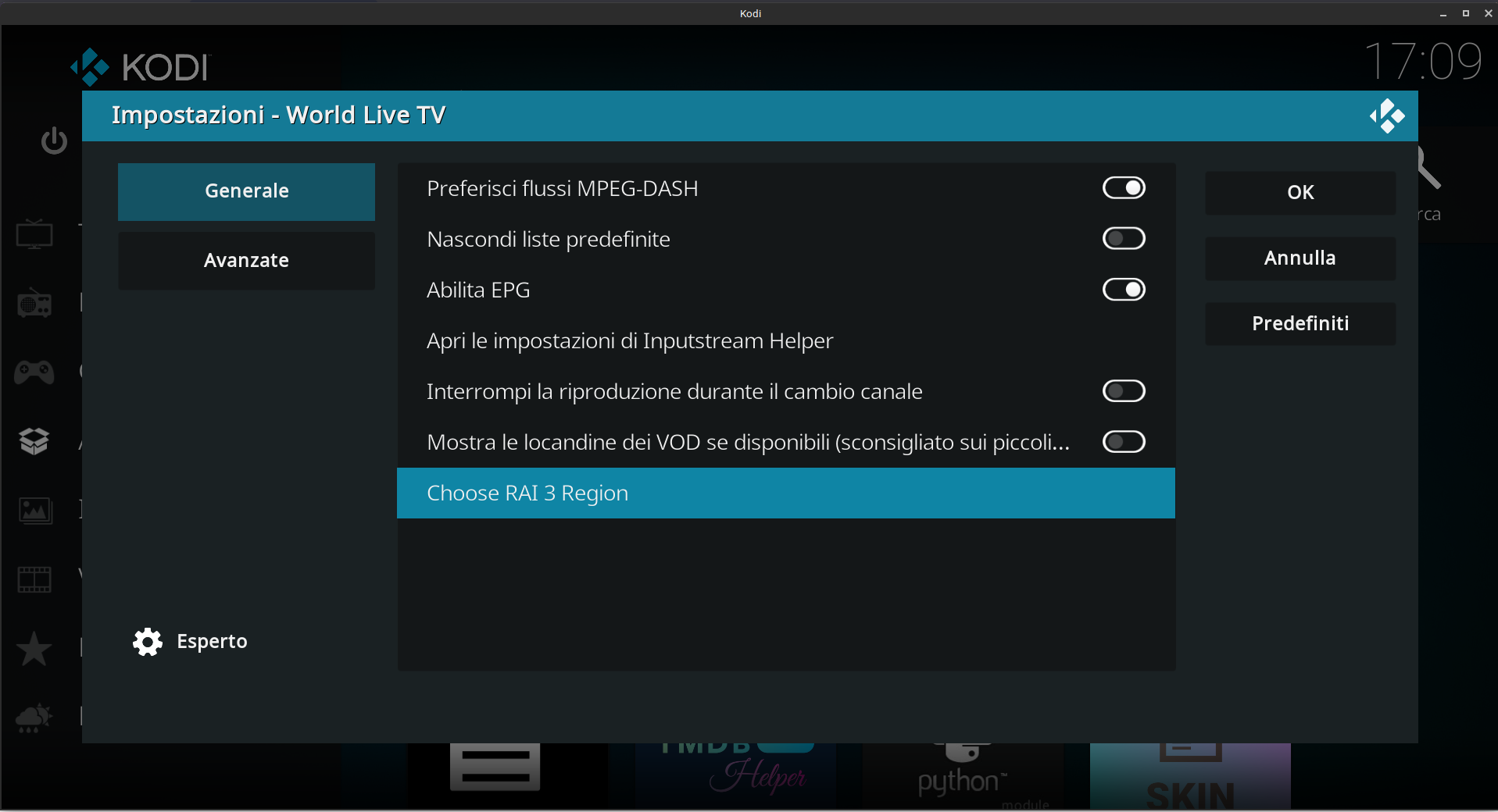 WLTV – IL MIGLIOR MODO DI VEDERE LA TV SU KODI 4 WLTV