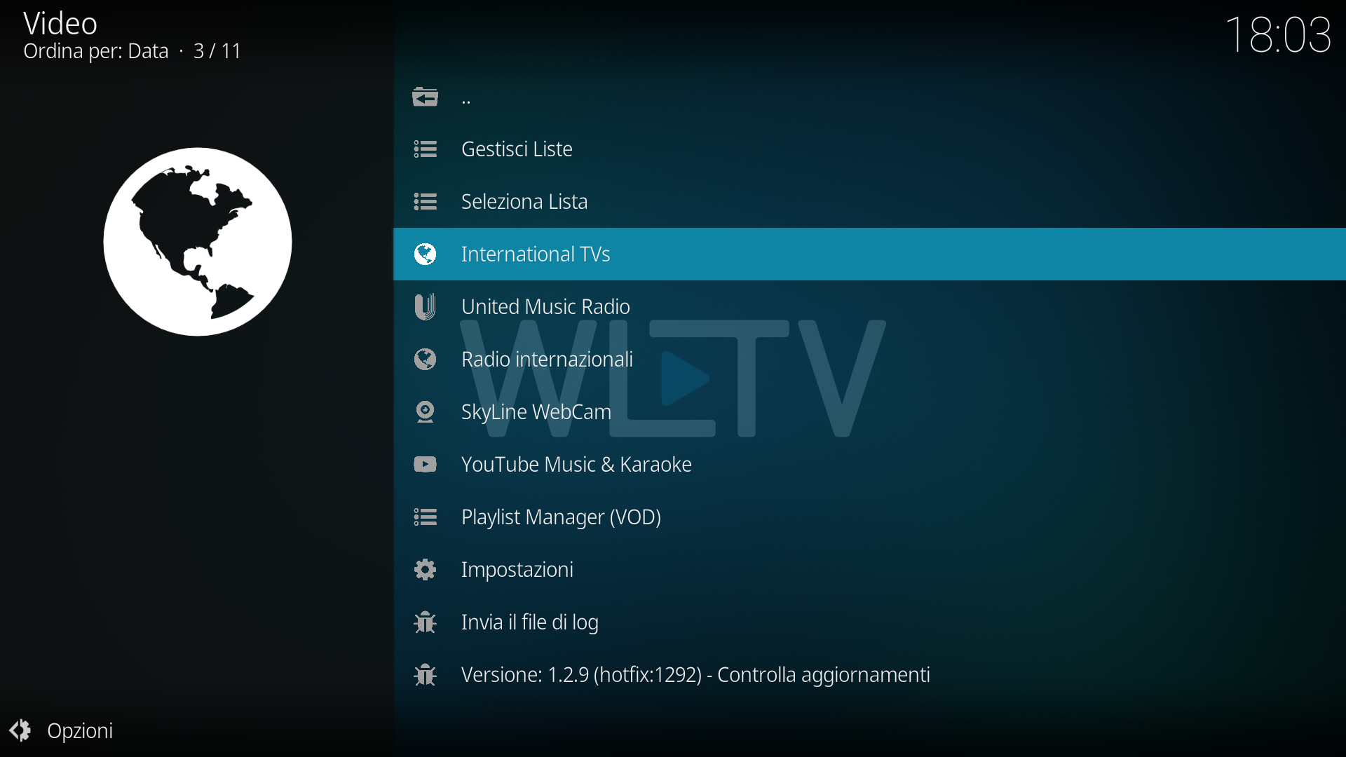 WLTV – IL MIGLIOR MODO DI VEDERE LA TV SU KODI 9 WLTV